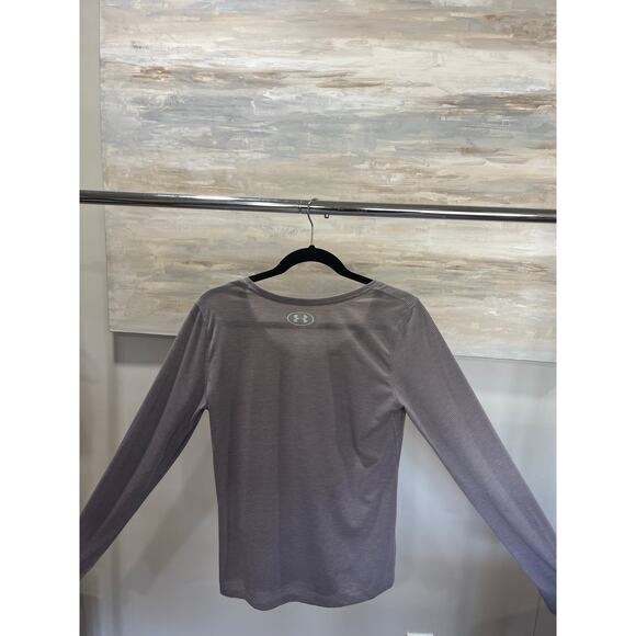 Under Armour UA Anywhere Longsleeve Running Top Womens MD/M - Picture 2 of 9